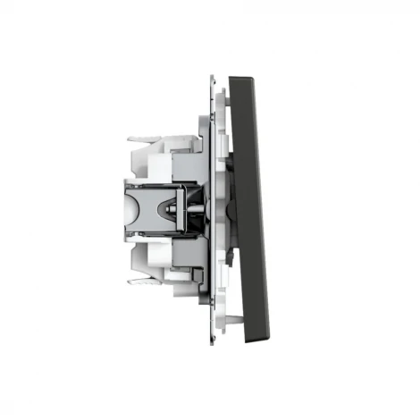 Выключатель жалюзи двухклавишный (базальт) Systeme Electric GAL001419S