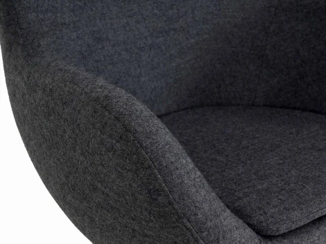 Кресло Egg ОГОГО 633159 (темно-серый)