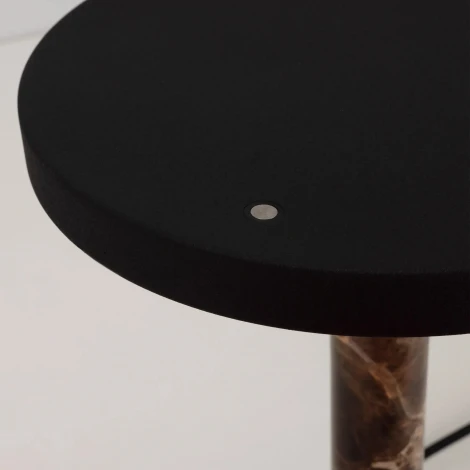 Настольная лампа SP-ALYSS-TAB-R22.5x30-5W Warm3200-MIX (CF-BK, 110 deg, 230V) (Arlight, IP20, Мрамор) 061708