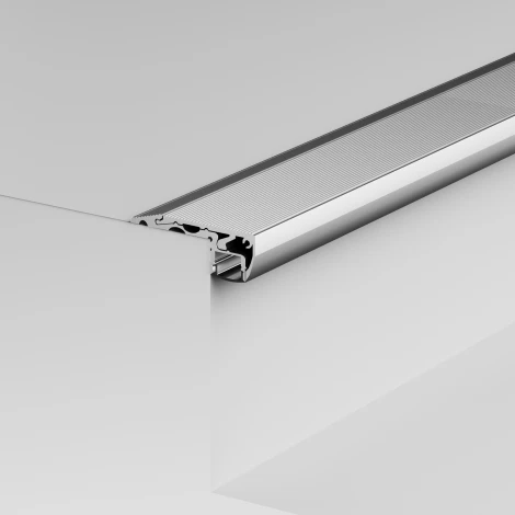 Алюминиевый профиль встраиваемый в пол 59x20 серебро 2 м Maytoni Led Strip 636025
