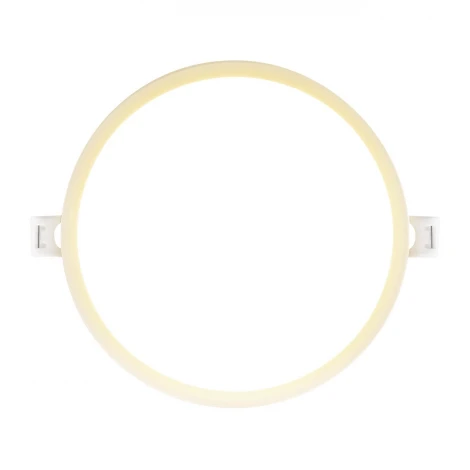 Потолочный светильник светодиодный встраиваемый 220В 15Вт 1200лм изолированный драйвер 2700К Apeyron 06-19
