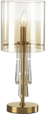 Настольная лампа Nicole 4886/1T Odeon Light (220V, подвески, выключатель, круглые)