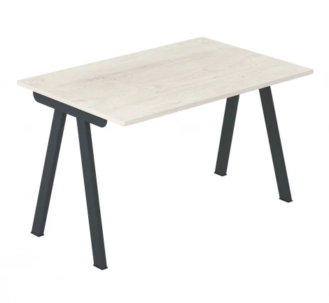 Стол Sheffilton SHT-TU92/TT 120/80 ЛДСП Антрацит/дуб белёный 9920374302