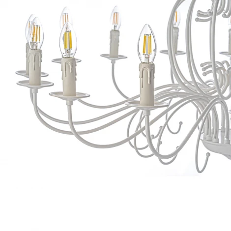 Подвесная люстра Arti Lampadari Amaro E 1.1.16 W (220V, на цепи, подсвечник, свеча)