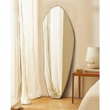 Organic XL Silver Зеркало в полный рост в раме Smal Art-Zerkalo SM125SL 13807