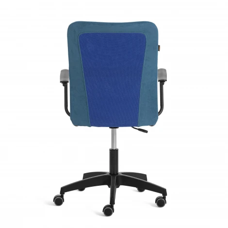Кресло Стафф/Staff велюр/сетка, синий/синий, 32/TW-10 Tetchair 26210