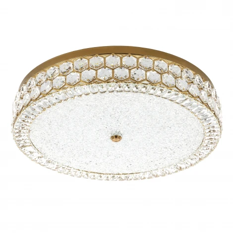 Потолочный светильник светодиодный хрустальный с пультом с регулировкой цветовой температуры LED4U LED4U L1181-700 BS