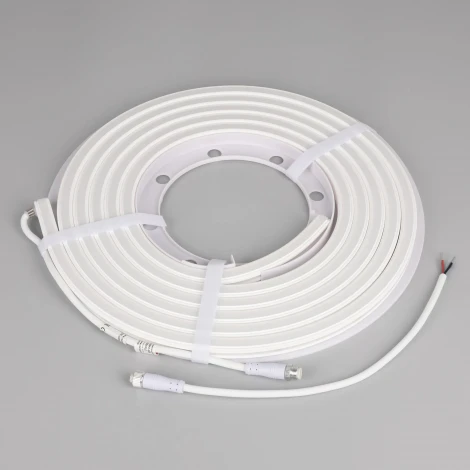 Светодиодная лента герметичная WAVE-SIDE-DOUBLE-A120-16x15mm 24V Day4000 (15 W/m, IP67, 5m, wire x1) (Arlight, Вывод боковой) 056383