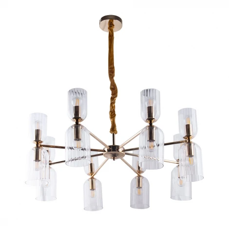 Подвесная люстра Arte Lamp Charm A1623LM-16GO (220V, на цепи)