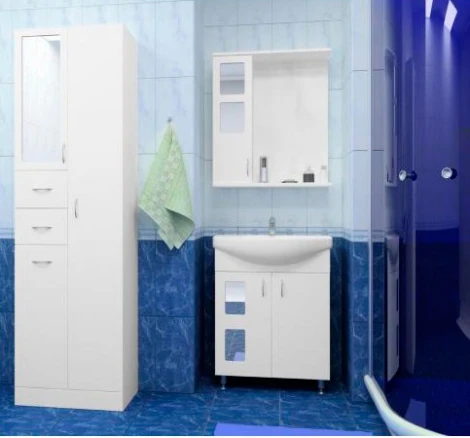 Мебельная раковина Aquanet Элеганс 65