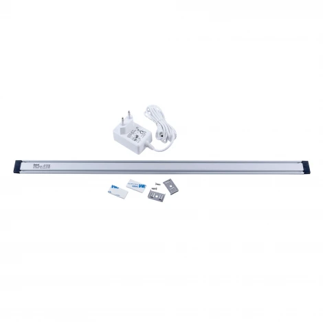 Светильник светодиодный для мебели ULI-F48-5W/4500K SENSOR IP20 SILVER (220V, сенсорный выключатель)