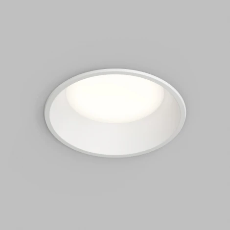 Встраиваемый влагозащищенный светильник 18 Вт LED 3000-4000-6500K, IP44, алюминий, акрил Denkirs Trim DK2451-WH