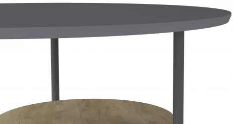 Стол журнальный Калифорния Марио Графит/дуб сонома 9557096401