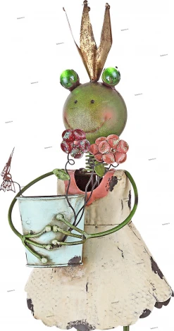 Газонная световая фигура Globo Лягушонок 33456