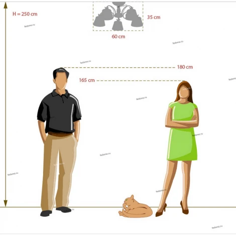Потолочная люстра MW-Light Виталина 448011405