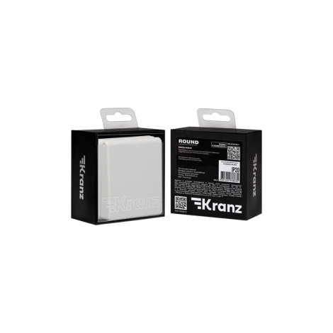 Вывод кабеля перламутр Kranz Round KR-78-0736-1
