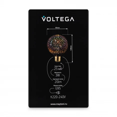 Лампочка светодиодная филаментная Voltega 8527