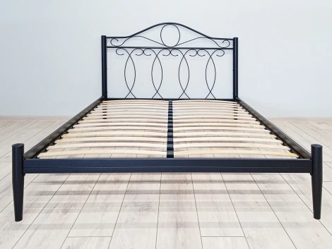 Кровать ЭЛЕГИЯ 140 черный Форвард 102134