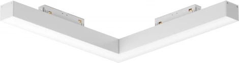 Трековый угловой линейный светильник 48V Basis Gravity 4000K 24Вт 120° LED (магнитный) Maytoni Technical TR078-2-24W4K-W