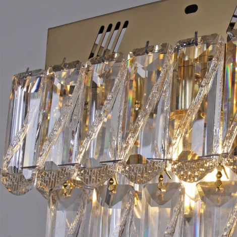 Подвесная люстра хрустальная Reluce 16110-0.4-04 MX GD