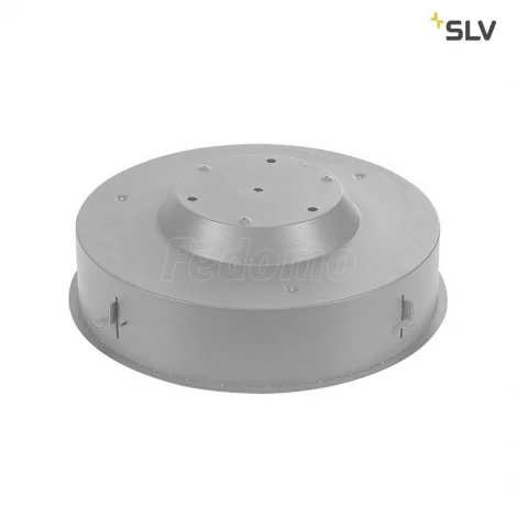 Светильник встраиваемый Medo SLV, цоколь LED, серебро