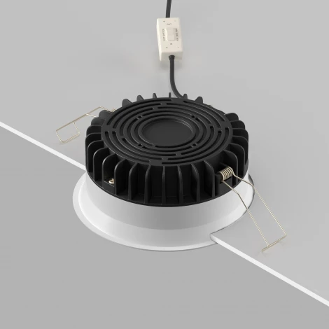 Встраиваемый светильник 12W Maytoni Okno DL055-12W3-4-6K-W (LED, 220V, IP44)