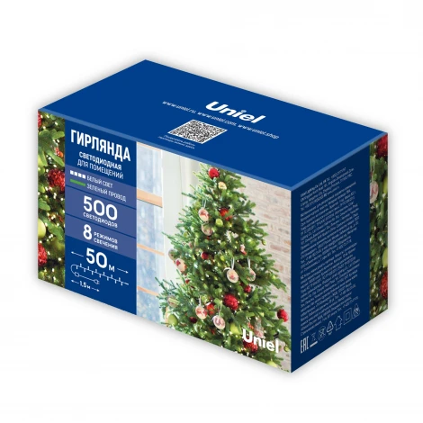 Гирлянда Uniel ULD ULD-S5000-500/DGA WHITE IP20