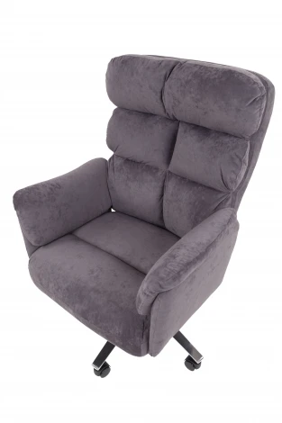 Кресло Chairman Home 433 Россия ткань S темно-серый 7210896