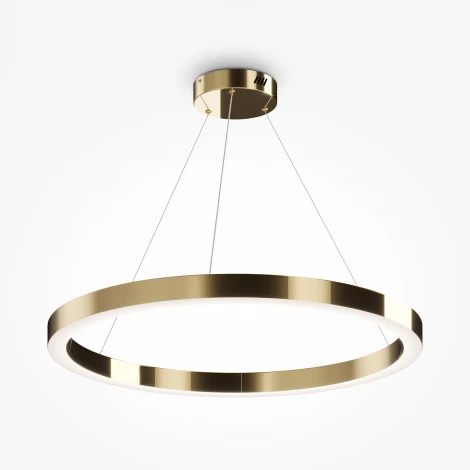 Подвесной светильник Saturno MOD415PL-L60BS4K (LED, 220V, на тросе, кольцо)