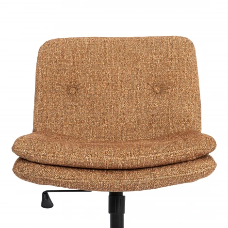 Кресло лаунж Oslo/Осло крестовина, велюр/букле, VT shape amber Tetchair 25435