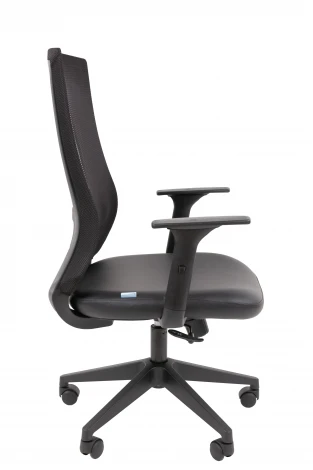 Офисное кресло Chairman 500LT Россия экокожа черный/TW-01 черный Б/П 7187916