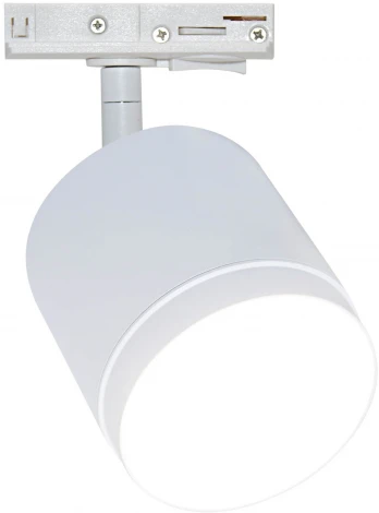 Трековый светильник однофазный 220V Maytoni Polar TR088-1-GX53-W (круглые)