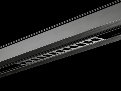 Трековый светильник низковольтный светодиодный черный 12Вт 48V Lumker SY-LINK-220-BL-12-NW