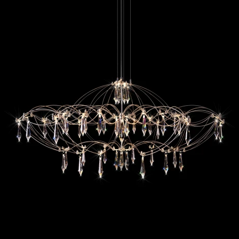 Подвесная люстра светодиодная Loft It Mira 10586/900 Silver Asfour