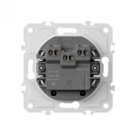 Механизм кнопки звонка двухклавишный Donel DB DB25100