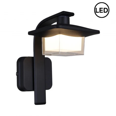Настенный фонарь уличный светодиодный Reluce 08332-9.2-001JH LED12W BK RLOS