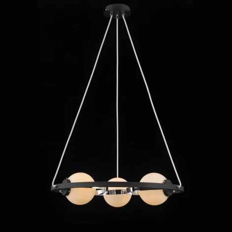 Подвесной светильник Natali Kovaltseva Sphere 81020-3C SATIN BLACK