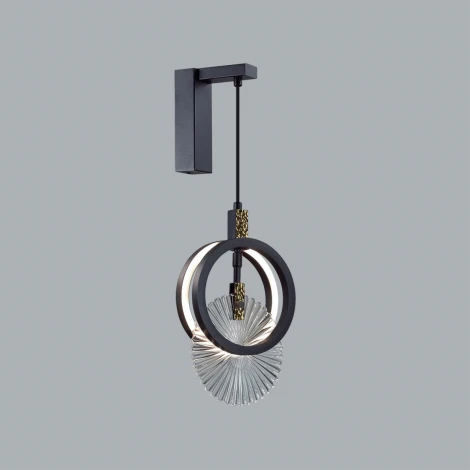 Настенный светильник Odeon Light Mercury 5421/17WL черный/золото/металл/стекло LED 17W 3000K (220V)