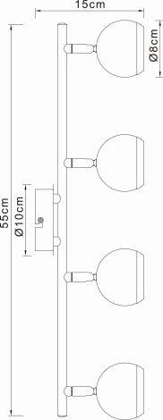 Спот Globo 57882-4o