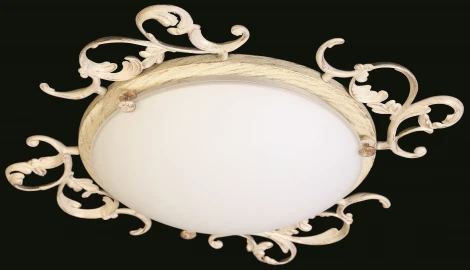 Потолочный светильник Natali Kovaltseva Vintage 11366/3C WHITE GOLD