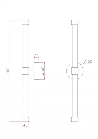 Настенный светильник Freya Jedi FR6108WL-L10G