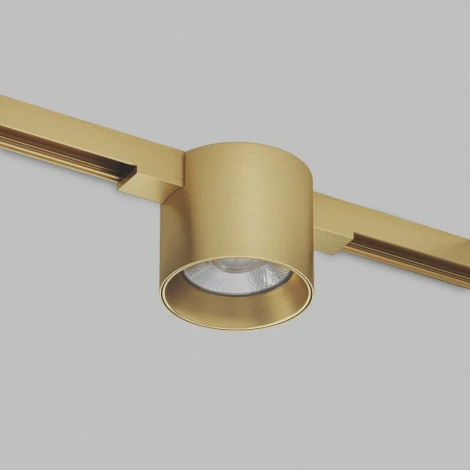 Трековый светильник магнитный светодиодный Denkirs Shine Spot Zigbee DK5943-SB 48В 8Вт 2700-6000K сатин. латунь алюминий