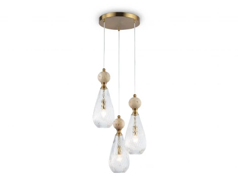 Подвесной светильник с травертином Ambrella Ceramo Modern LH53284