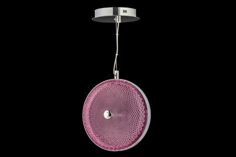 Подвесной светильник Lucia Tucci COIN 2890.R170.1 D250 PK (LED, 220V, на тросе, круглые)