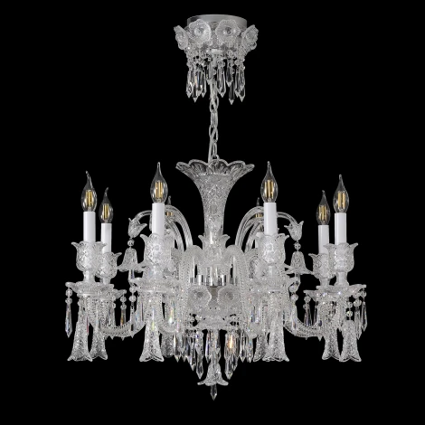 Подвесная люстра Crystal Lux VERSAILLES SP8 CHROME