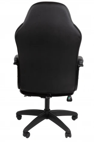 Кресло Chairman game 17 Россия экокожа черный/серый/белый 7213489