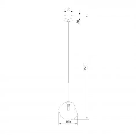 Подвесной светильник TK Lighting Lava Brown 11025