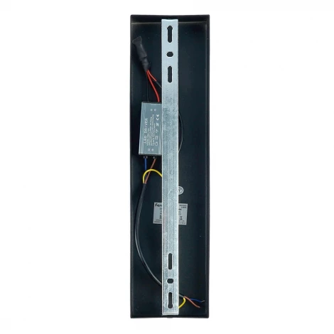 Настенный уличный светильник светодиодный DH2202 10W 3000К, черный Feron Катар 53094