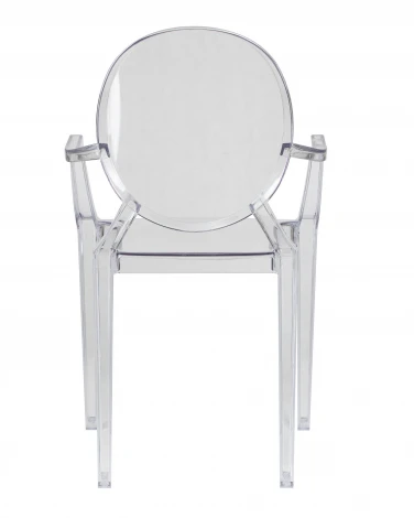 Набор 4 шт Стул обеденный DOBRIN LOUIS GHOST (цвет прозрачный) LMZL-РС801-N_P-clean