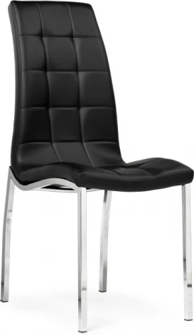 Стул на металлокаркасе Woodville DC2-092-2 black / chrome